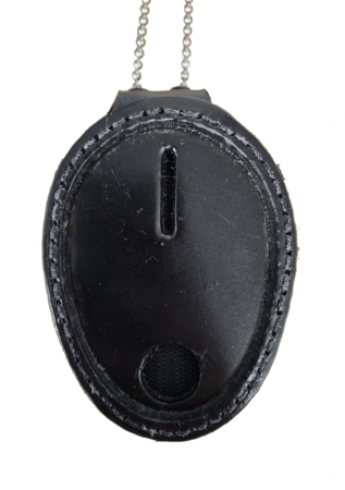 Leather Special Belt Clip Holder w/ velcro and chain